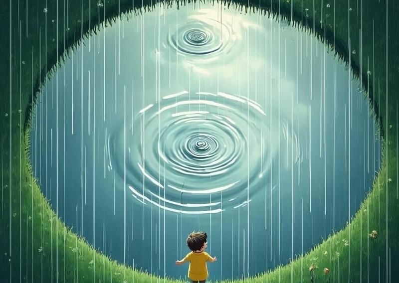 等待生命中的灵雨