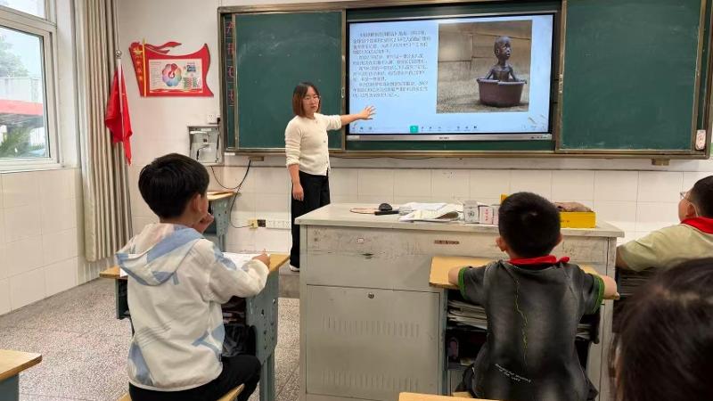 俞垛小学关工委开展爱粮惜粮主题教育活动